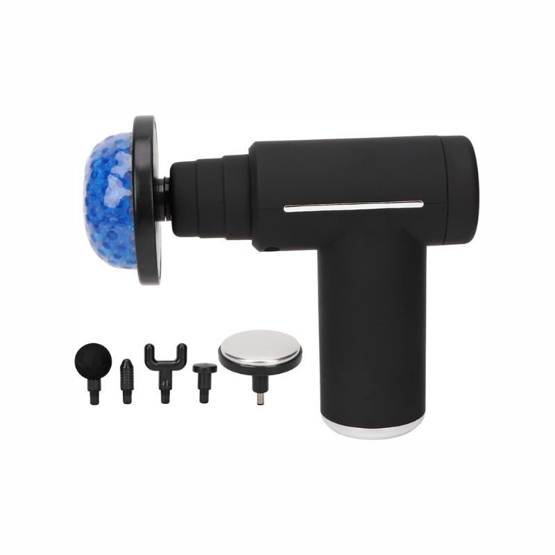 Portable Electric Handheld Body Massager Gun For Body Pain Relief Deep Tissue Percussion Massager Machine For Muscle Relaxation Battery Powered And Handheld for Shoulder Back Foot